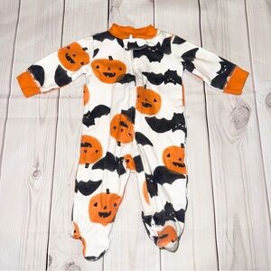 Cute Halloween Footie Pajamas - Baby Size 3 Months